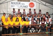 Gruppenfoto aller Teilnehmer beim Kirchtag 2010